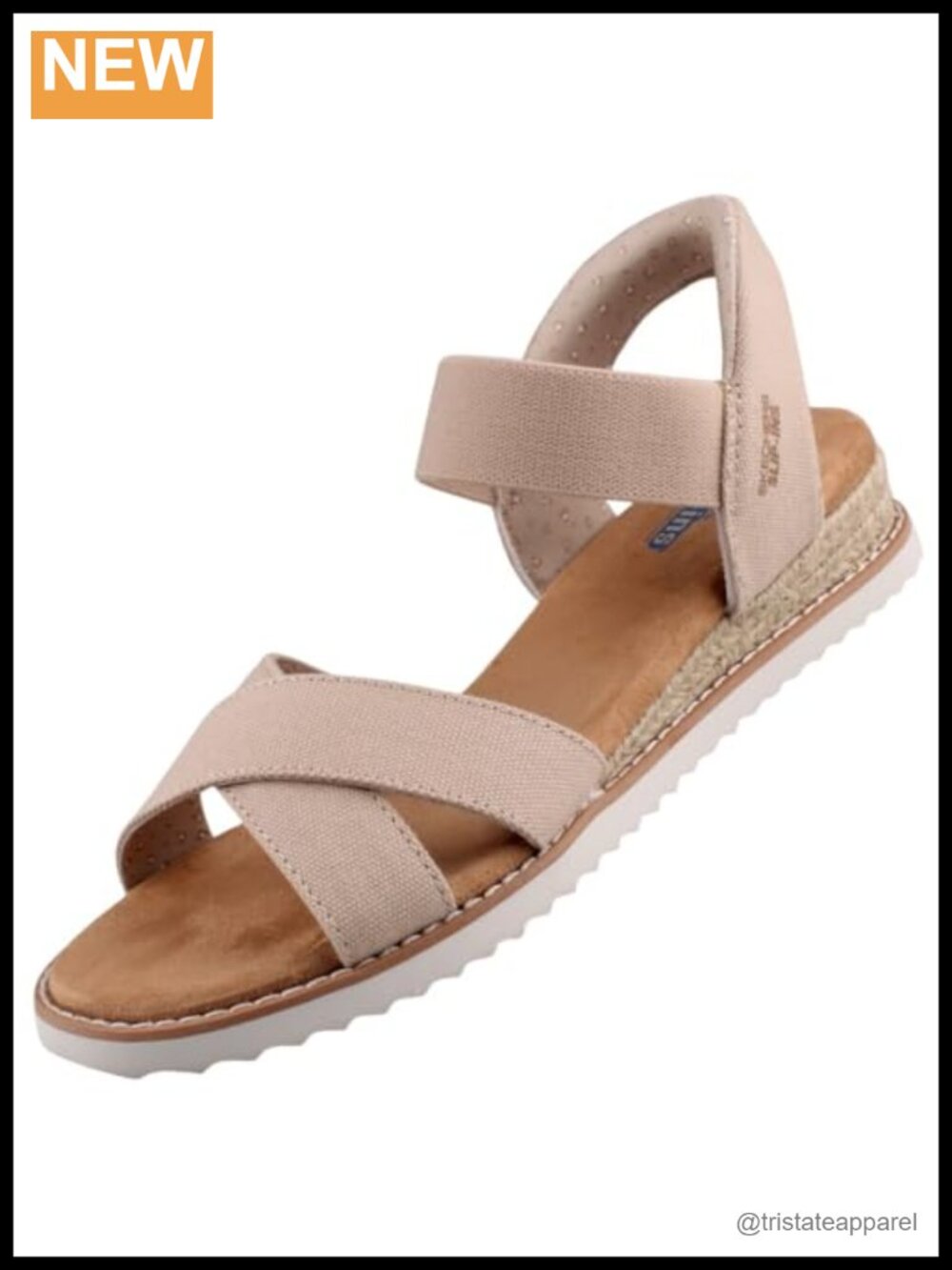 Skechers Desert Kiss Golden Lily Women's Wedge Sandals Slip-On